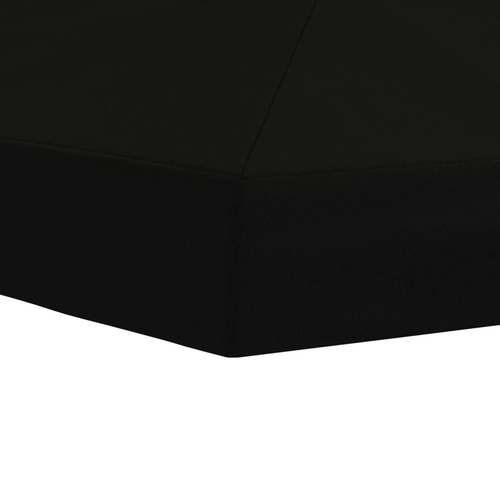 Copertura Tenda Gazebo 6 x 3 m Nero Poliestere 190 900407