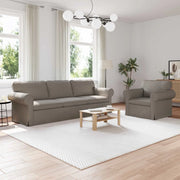Divano 2 pcs Talpa 245 x 82 x 80 cm Tessuto