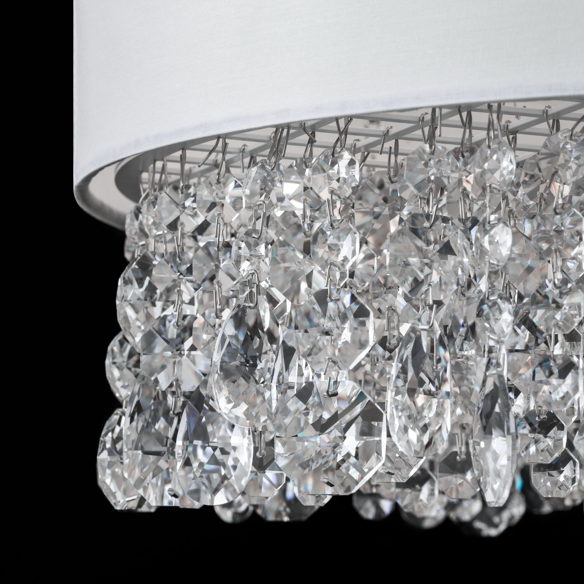 Lampada pendente Modern in Metallo Manfred Bianco