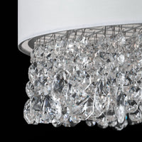 Lampada pendente Modern in Metallo Manfred Bianco