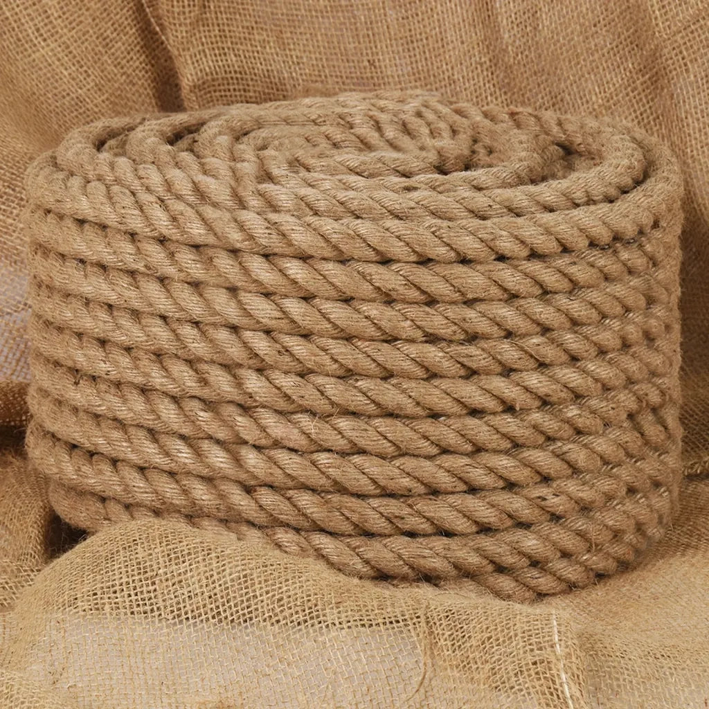 Corda | Fune in Juta Lunga 50 m Spessa 24 mm