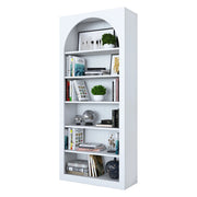 Biblioteca Vas, Libreria 5 Ripiani, 80x32x180h cm Bianco