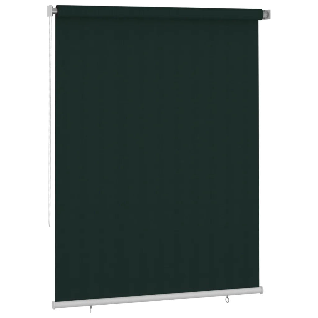 Tenda a Rullo per Esterni 180x230 cm Verde Scuro HDPE cod mxl 42454