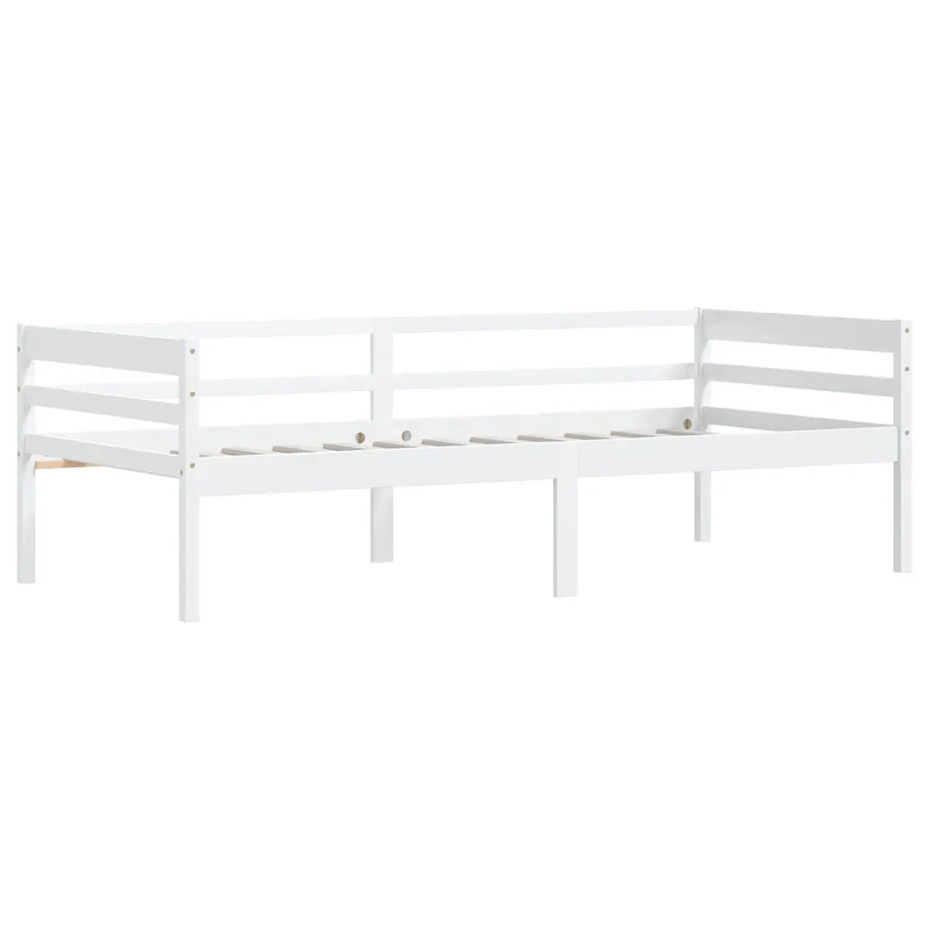 Giroletto Bianco in Legno Massello di Pino 90x200 cm cod mxl 61913