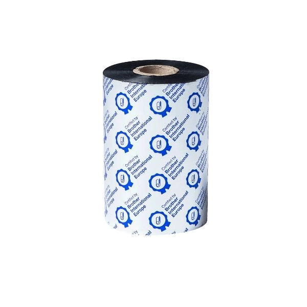 Brother bws1d450110 ribbon cera standard bk 110mm x 450m. serie td-4t - conf. 8 rotoli