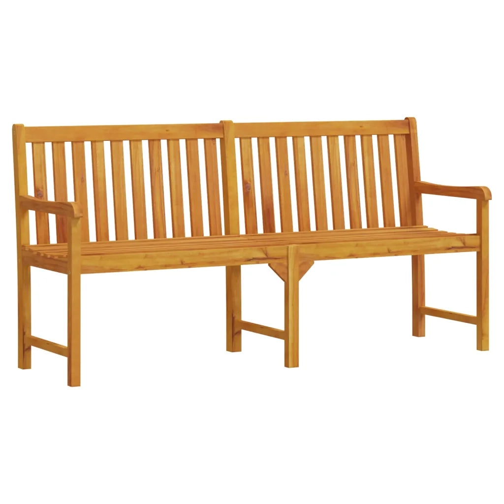 Panca da Giardino 180 cm in Legno Massello di Acacia 316612