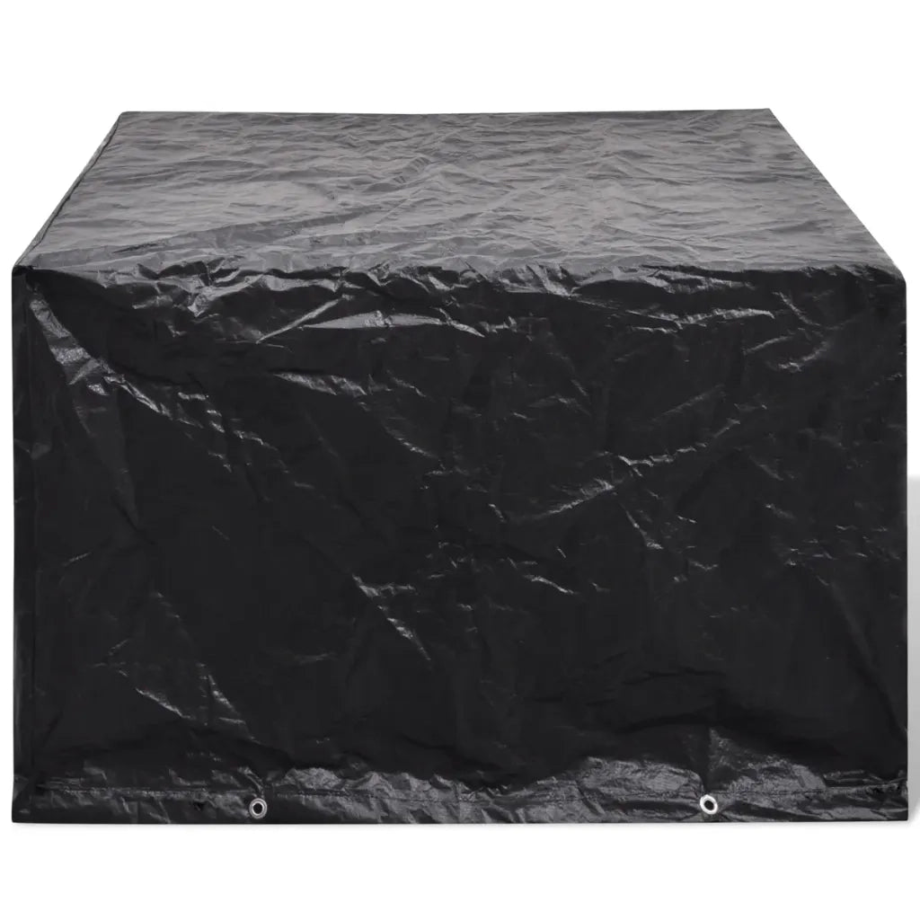 Coperture Arredi Giardino | Telone per mobili da esterni 2 pz Polyrattan 8 Occhielli 113x113cm