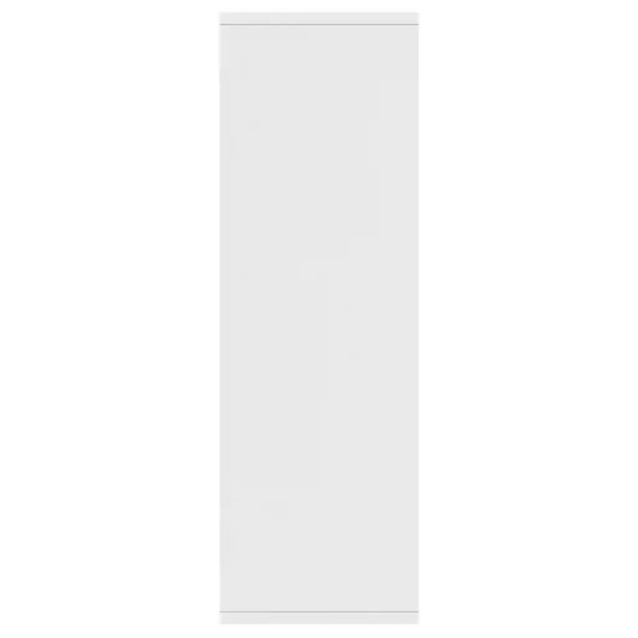 Libreria/Credenza Bianca 50x25x80 cm in Legno Multistrato 800162