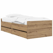 Telaio del letto con storage Rovere Artigianale 80 x 200 cm 3429628