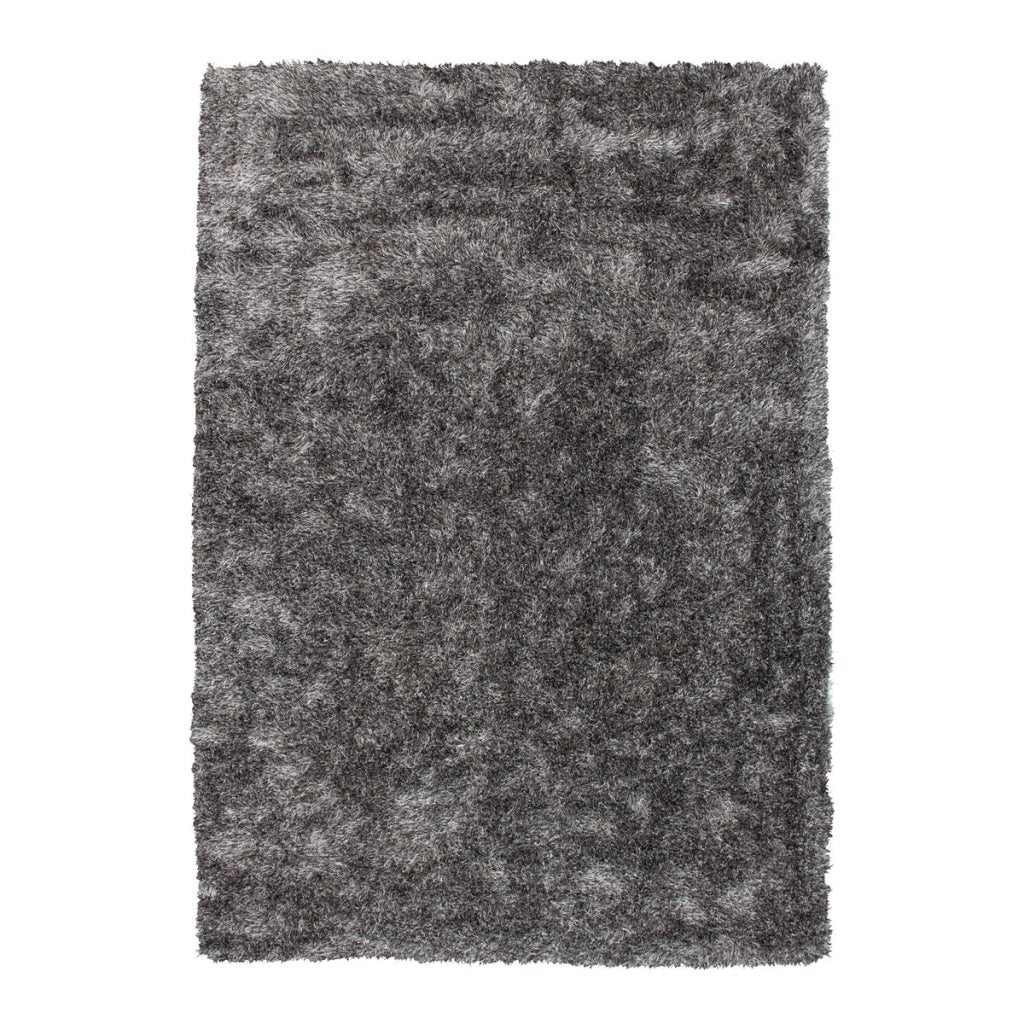 Tappeto Shaggy Diamond a Pelo Lungo Grigio Antracite
