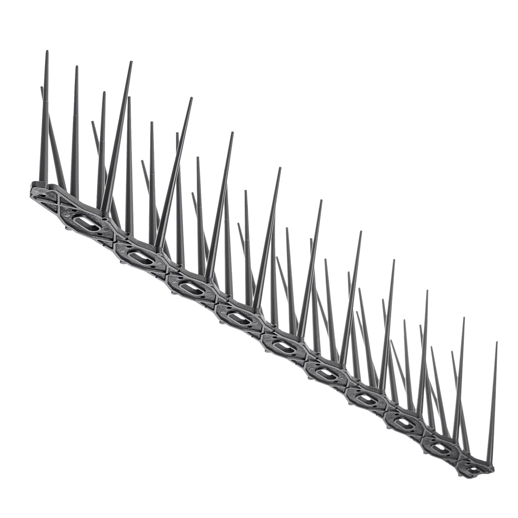 Punte dissuasive per uccelli KADAX in plastica, alte 48,5 cm, sicure.