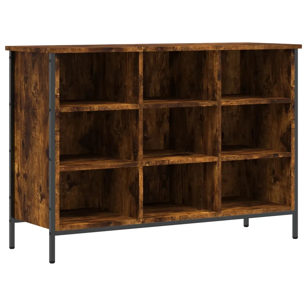Scarpiera | Mobile per scarpe Rovere Fumo 100x35x70 cm in Legno Multistrato