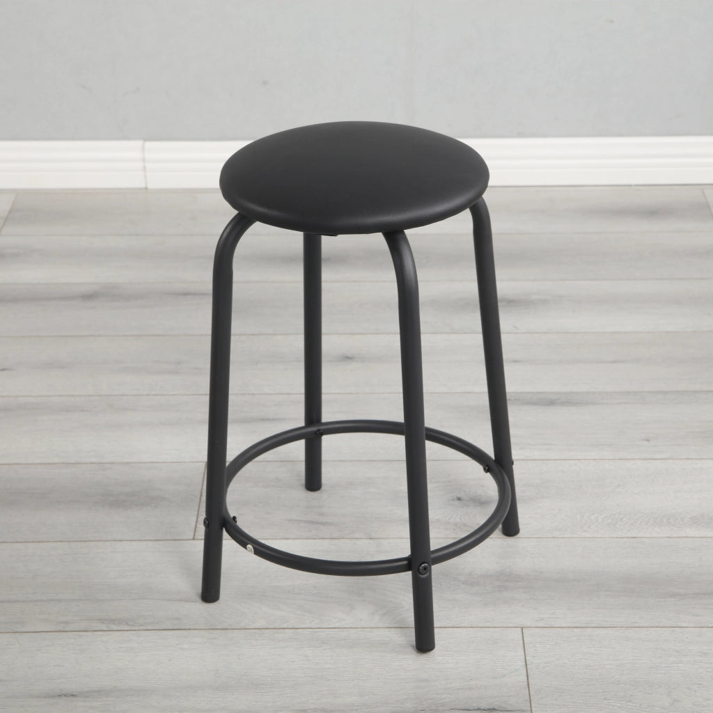 Scrivania lineare inclinabile con 2 cassetti in MDF e metallo nera con sgabello per casa e studio 98 × 66 × 14 cm