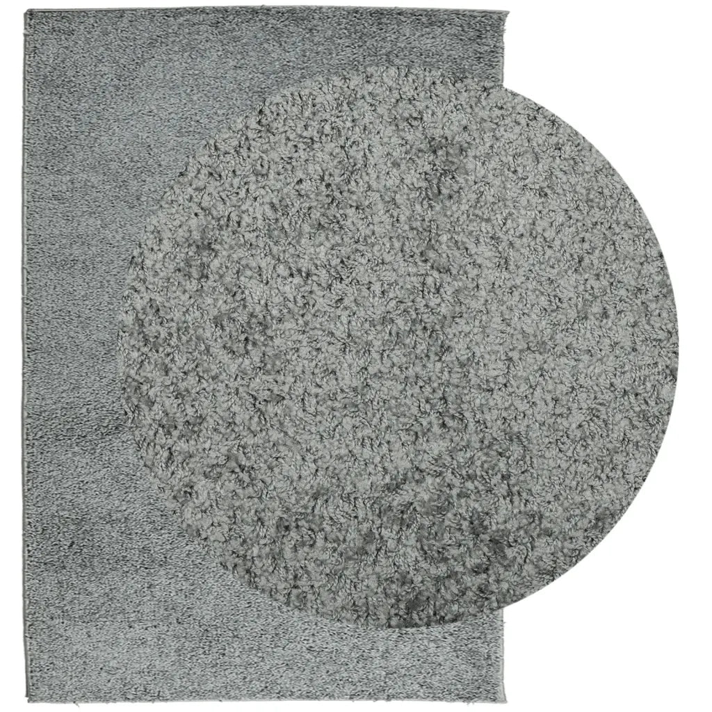Tappeto Shaggy PAMPLONA a Pelo Lungo Moderno Verde 140x200 cm