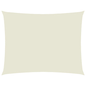Parasole a Vela Oxford Rettangolare 3,5x4,5 m Crema cod mxl 11491