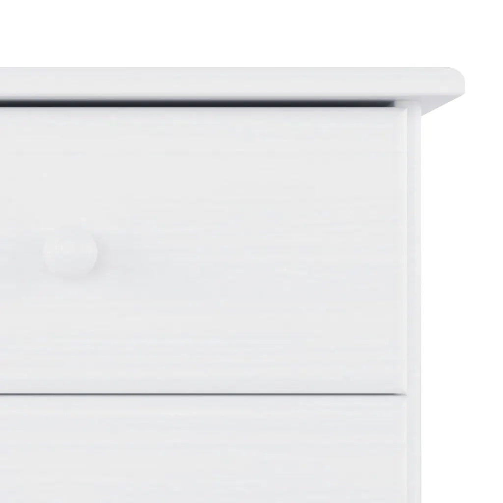 Credenza ALTA Bianca 77x35x165 cm in Legno Massello di Pino 3187772