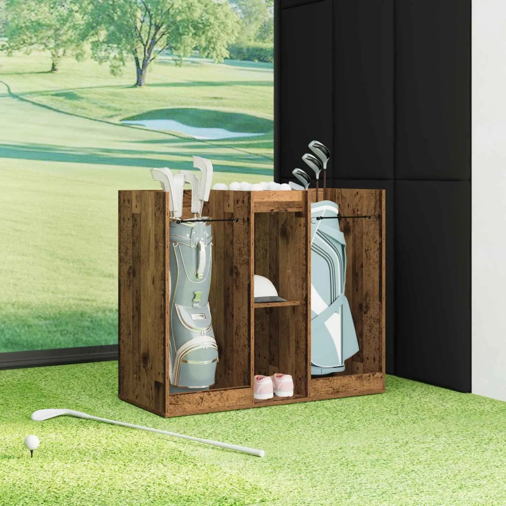 Armadio per Golf Tinta unita Legno vecchio 102 x 45 x 85,5 cm CFW9348704