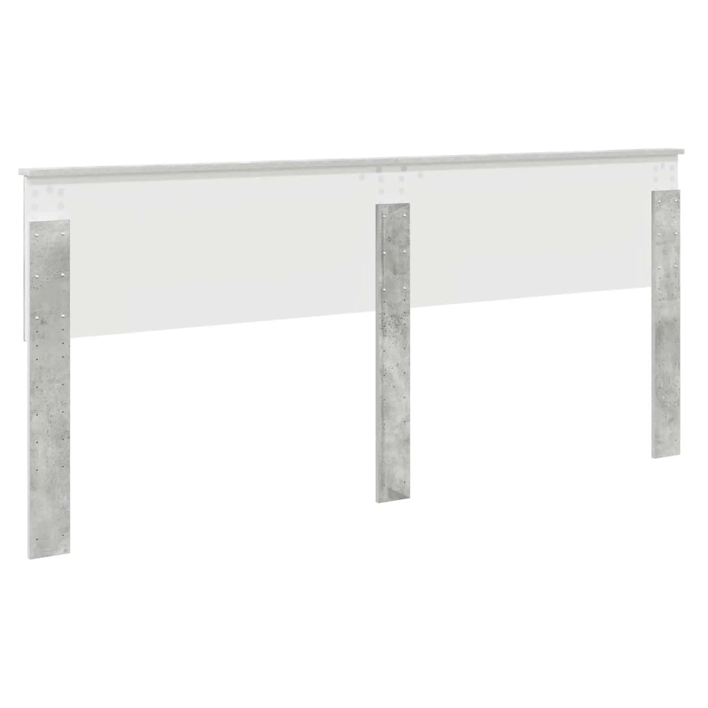Testiera Grigio cemento Legno multistrato 888378