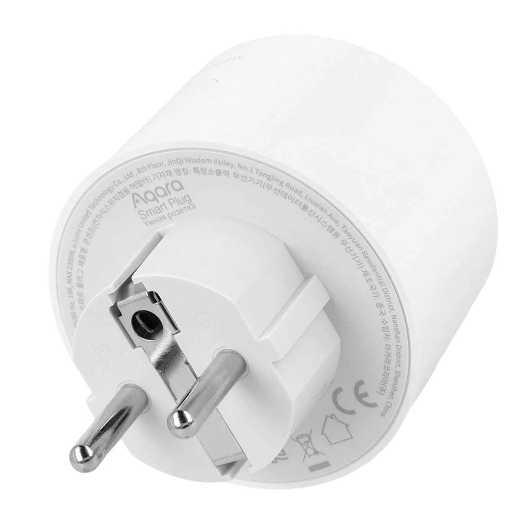 Presa di corrente intelligente Modello SP-EUC01 compatibile con il protocollo Zigbee 3.0 Bianco Aqara