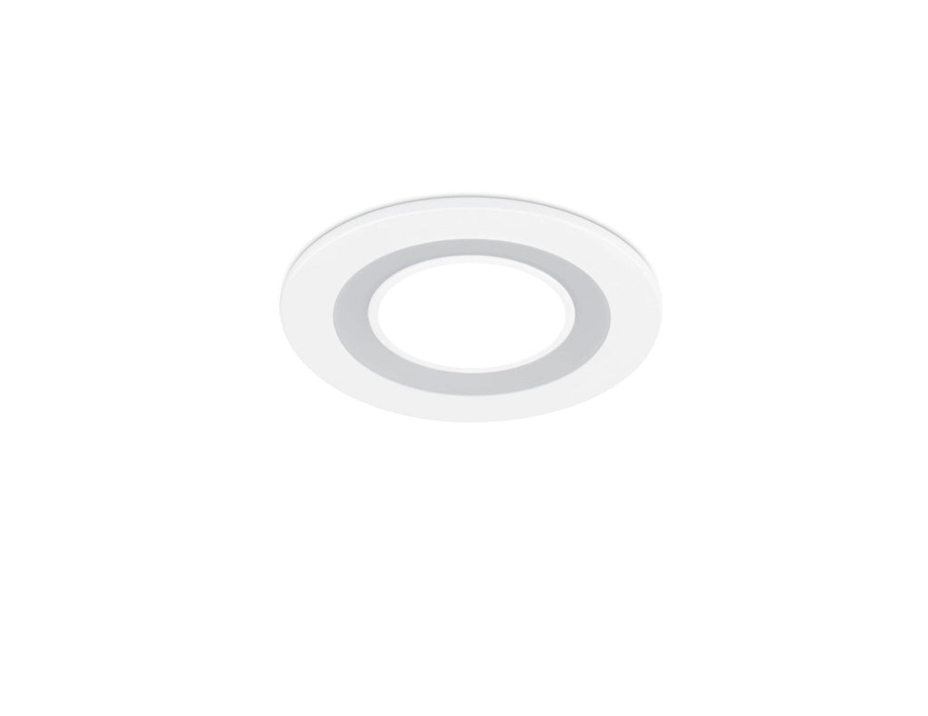 Illuminazione da Incasso da Interno a LED in Plastica Bianco Opaco