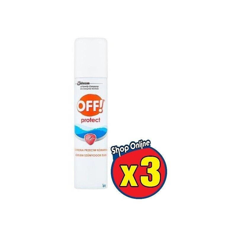 OFF PROTECT REPELLENTE SPRAY ANTIZANZARE ADULTI E BAMBINI 100 ML