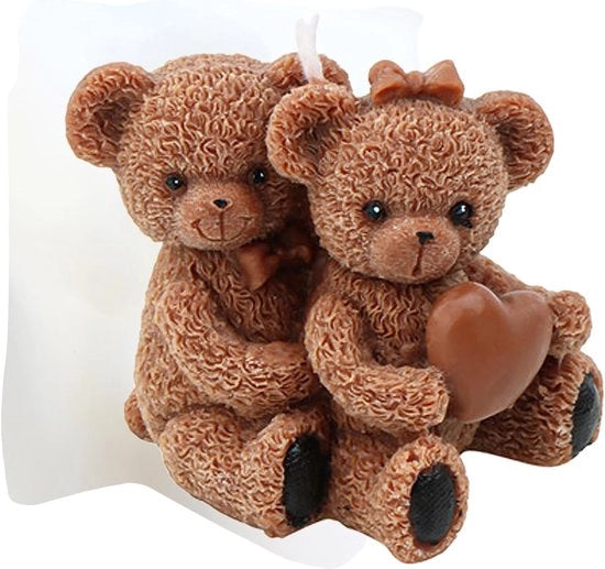 Forma di candela in silicone con manico - per la creazione di candele in gesso e argilla per uso artistico e decorativo - per fare candele in casa - candele per aromaterapia