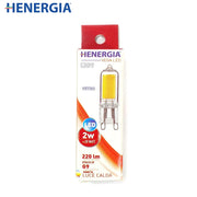 GT LED 2W 3000K Lm220 G9 220/240V A+ RICOPERTA IN SILICONE E