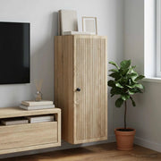 Mobiletto a muro Rovere Sonoma 33 x 34,5 x 90 cm 897907