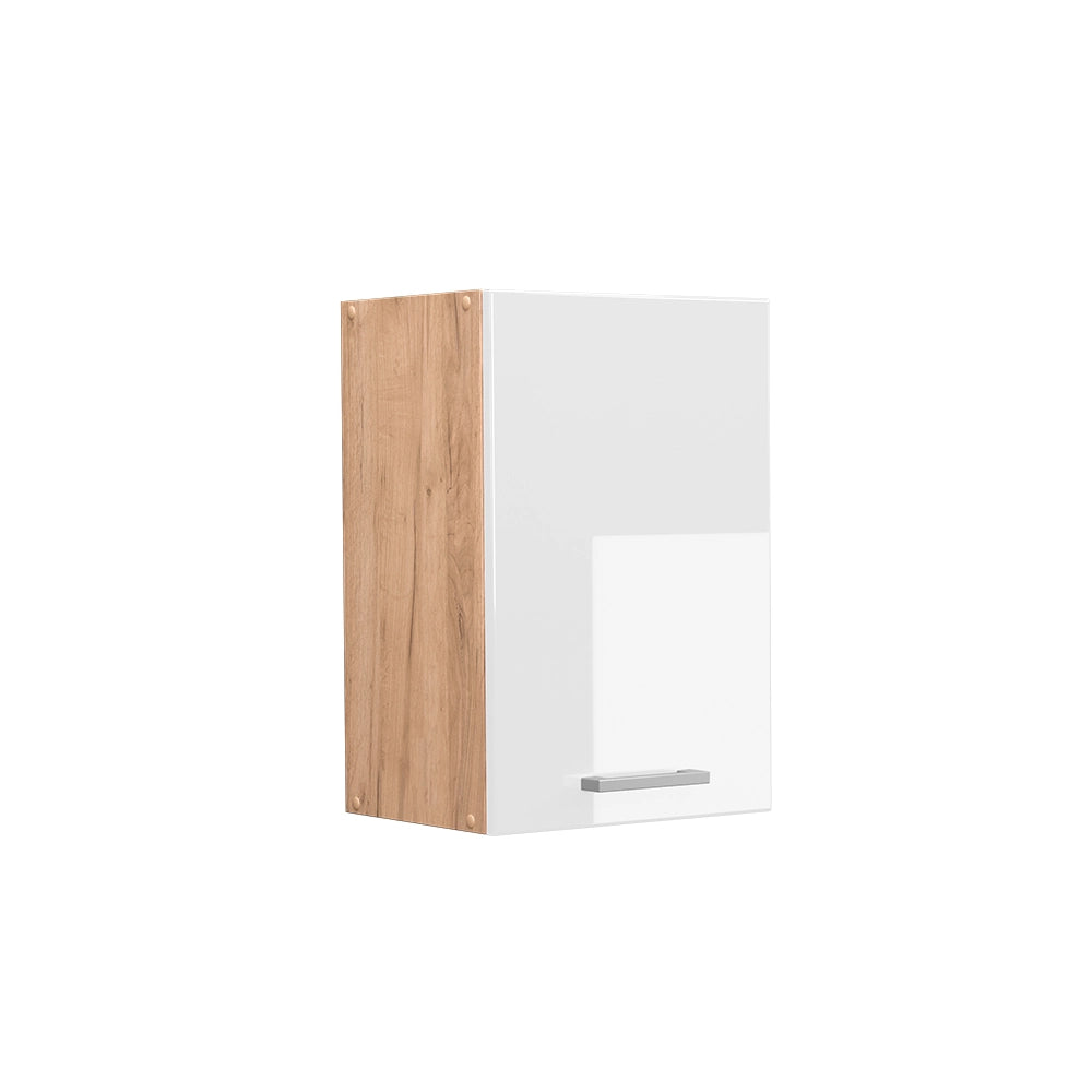 Vicco Pensile da cucina Bianco lucido 40 cm