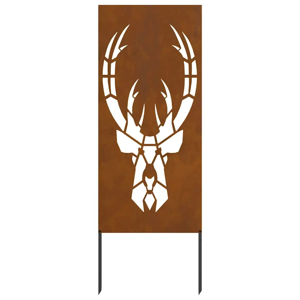 vidaXL Pannello Decorativo da Giardino Ruggine 50 x 140 cm