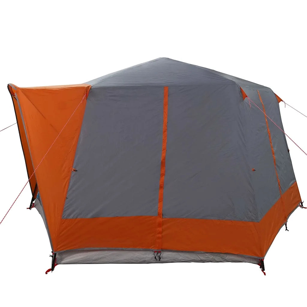 Tenda da Capanna per 5 Persone con tetto Grigio e arancione 42004031