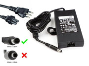 Alimentatore originale Dell 19,5V 130W 6,7A connettore tondo grande 7.4x5.0mm con cavo di alimentazione - Ricondizionato Premium