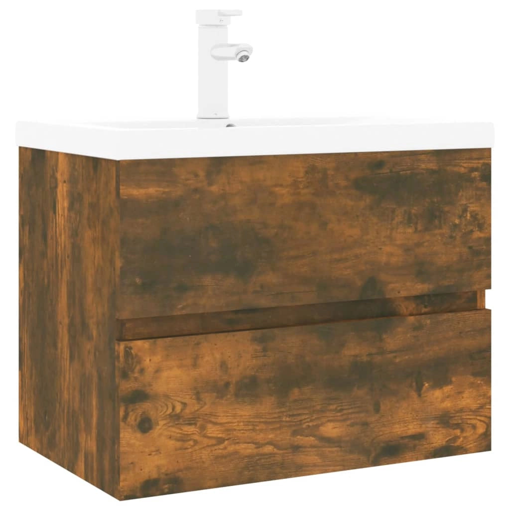 Mobile lavabo 60 x 38,5 x 45 cm con vasca integrata legno ingegnerizzato rovere fumé 02_0006873