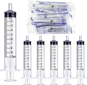 Iniettore - Iniettore senza ago - 20 pezzi - 10 ml - Iniettore a dosaggio - Iniettore - Iniettore / Iniettore senza ago