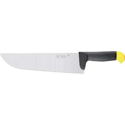 COLTELLO MACELLAIO LAMA LARGA 803 DUE BUOI  MANICO PLT/INOX CM 16