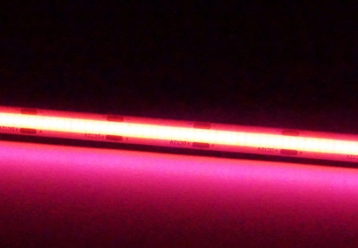 Striscia LED COB 480 9W/m rosa 12V IP20 5m dimmerabile Ecolight
