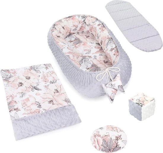 Cuscino per Bambino Reiswieg 100% Cotone Anti-Allergenico - Nido per Bambini \ Nido Caldo per Bambini