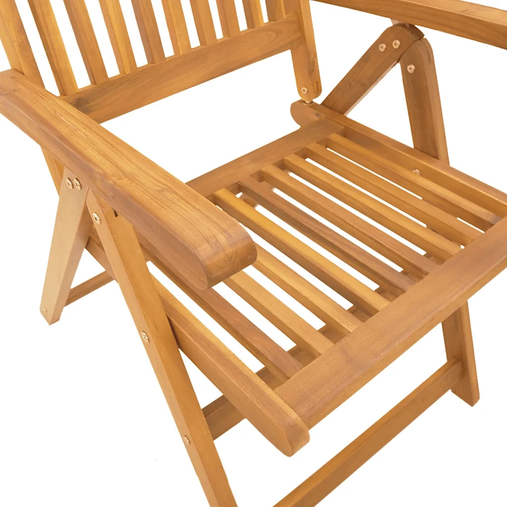 Set da Pranzo per Giardino 3 pz in Legno Massello di Acacia 3295255