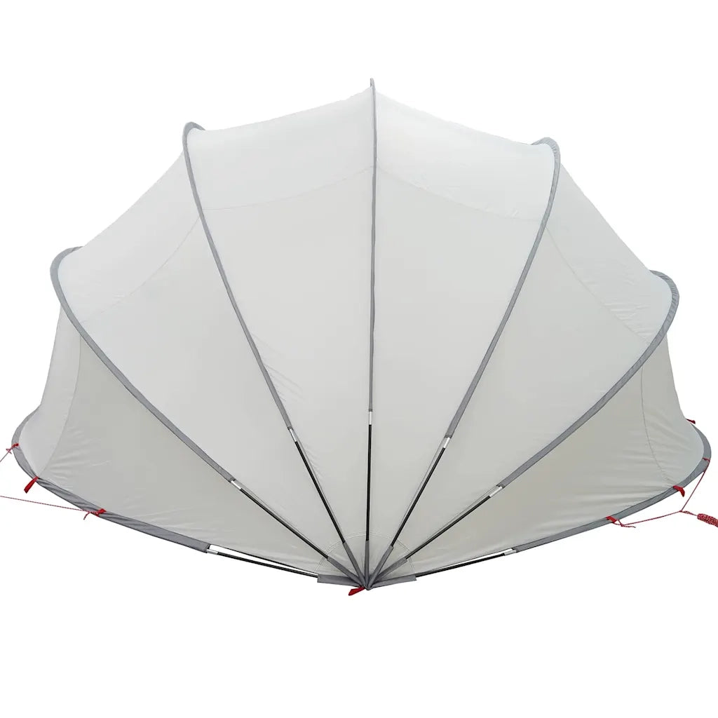 Dome Piscina Grigio e arancione 430 x 430 x 210 cm 42001113
