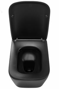 Vaso Wc Sospeso Rea Julio Black Matt
