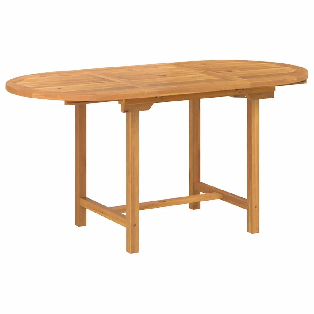 Set da Pranzo per Giardino 7 pcs Marrone Legno di teak solido 3383948