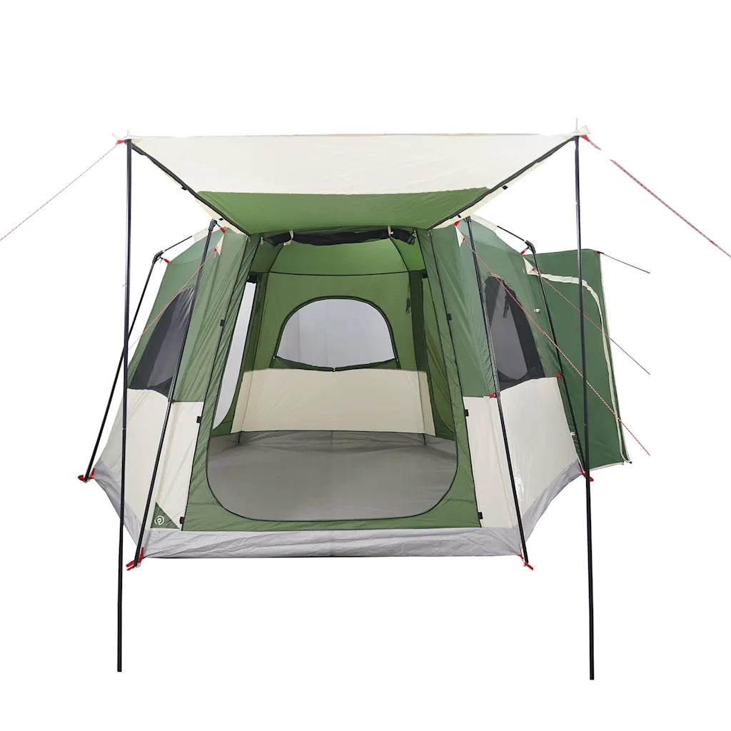 vidaXL Tenda da Campeggio per Auto per 4 Persone Verde Impermeabile