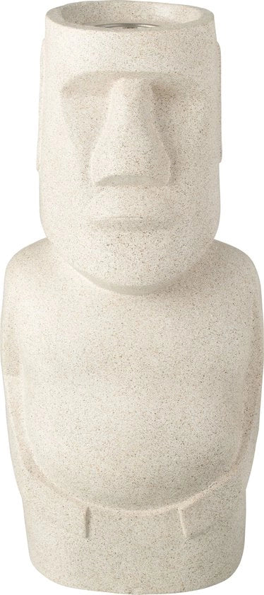 Fiamma di Bioetanolo per Tavolo Moai - Cemento - Grigio