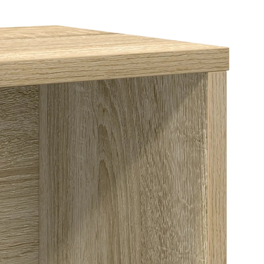 Libreria Rovere Sonoma 60x24x101,5 cm in Legno Multistrato 860393