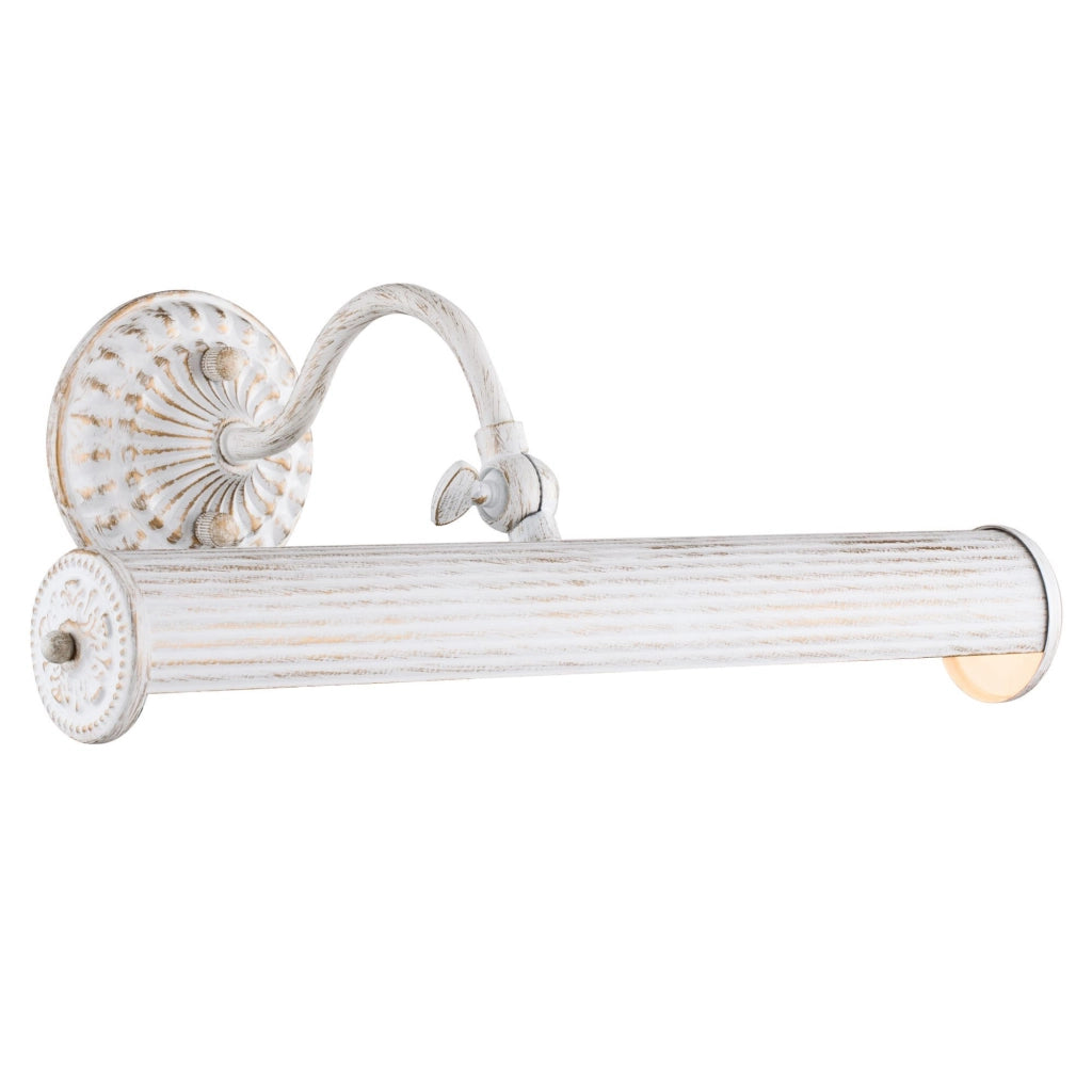 Maytoni Applique Classico Renoir 2 luci E14 bianco metallo