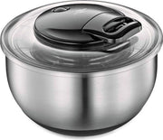 Centrifuga per insalata | 18/8 acciaio inossidabile | per lavaggio e asciugatura di insalate | centrifuga in acciaio inossidabile | centrifuga per insalate in acciaio inossidabile
