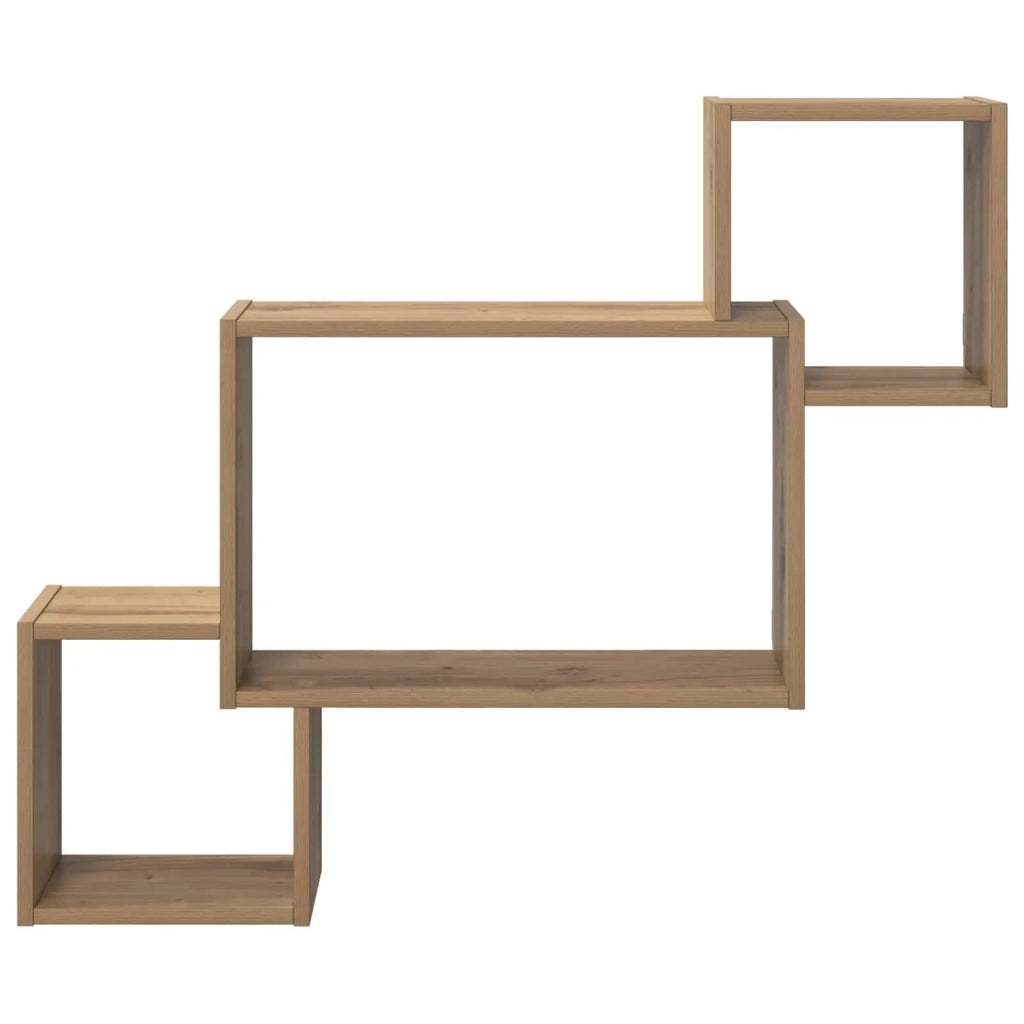 Scaffale da parete A parete Marrone 91,5 x 15 x 76 cm 8012123