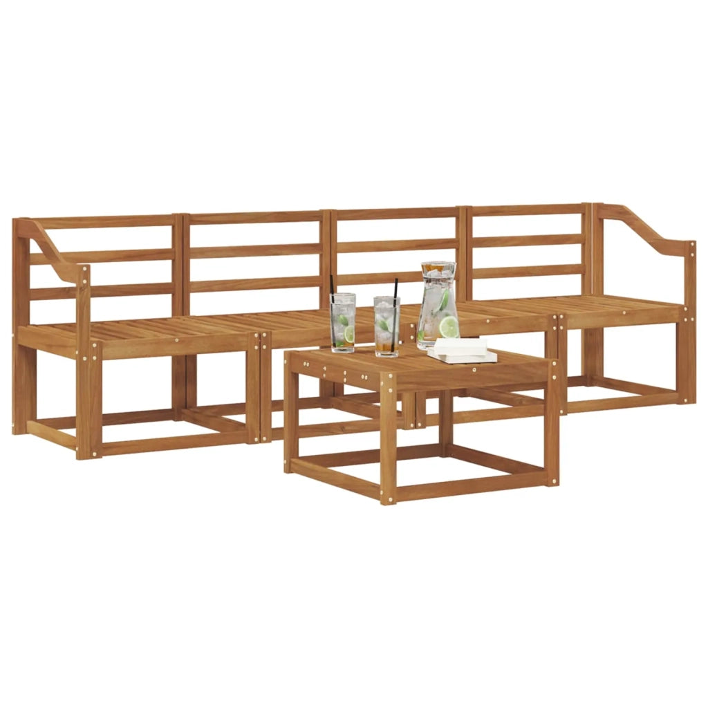 Set di divani da esterno 5 pcs Naturale 3365987