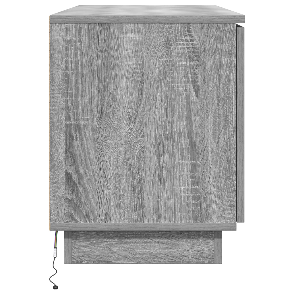 Mobile TV Grigio Sonoma 100x38x49 cm Legno ingegnerizzato