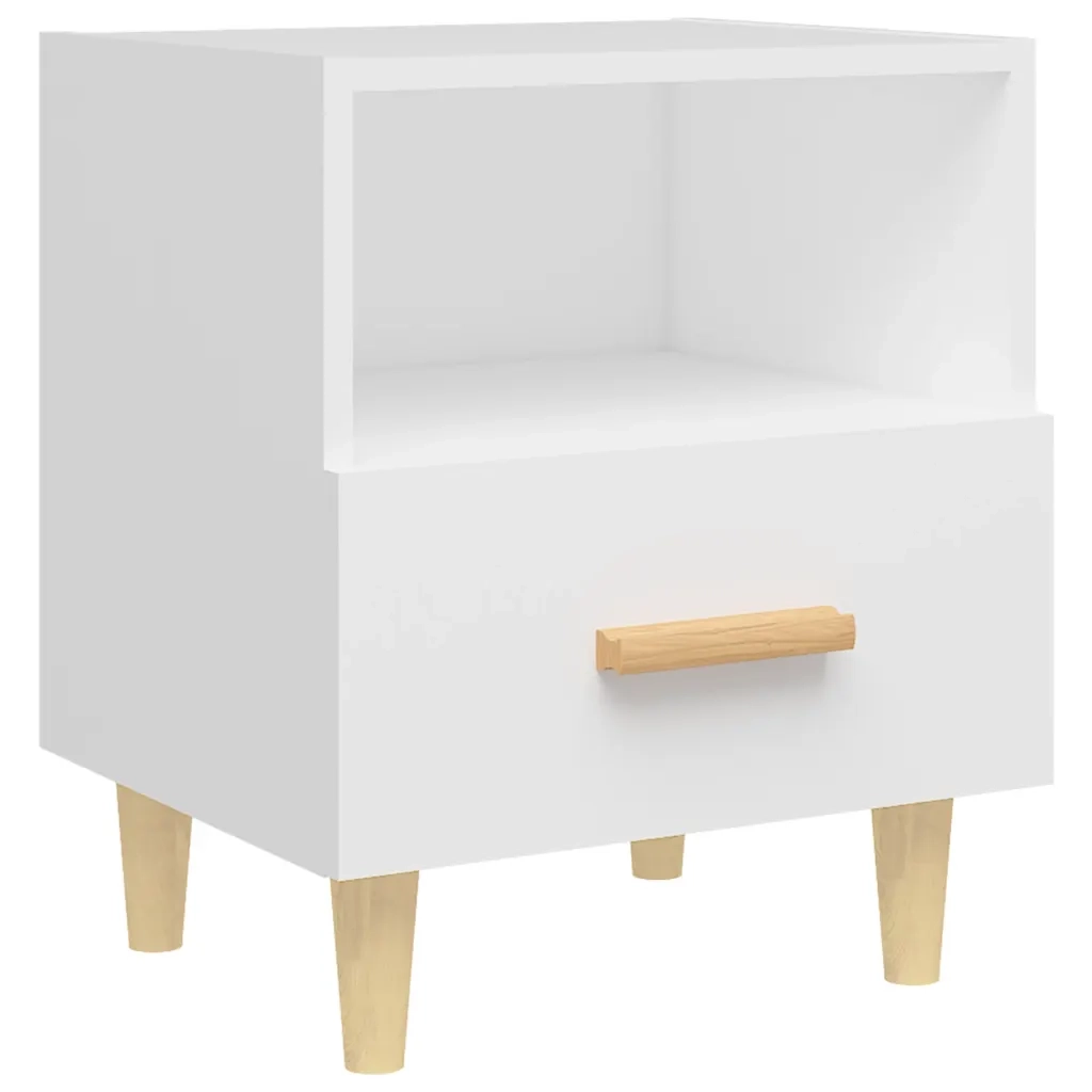 Comodino Bianco 40x35x47 cm cod mxl 30860